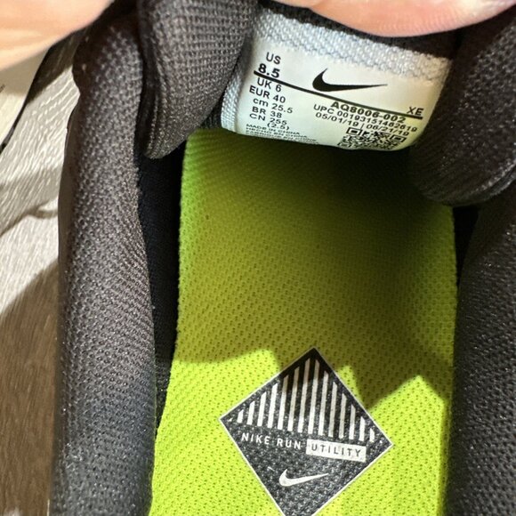 Nike Womens Air Zoom Pegasus 36 Shield AQ8006-002 Black Running Shoes Size 8.5 - Picture 9 of 10